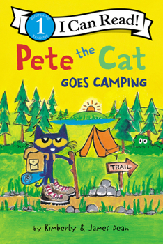 Paperback Pete the Cat Goes Camping Book