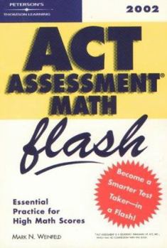 Paperback ACT Assessment Math Flash Book