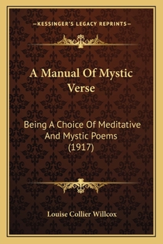 A Manual of Mystic Verse
