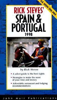 Paperback Rick Steves' Spain and Portugal 1998 Book