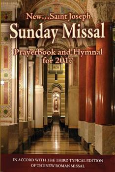 Paperback St. Joseph Sunday Missal and Hymnal for 2017 Book