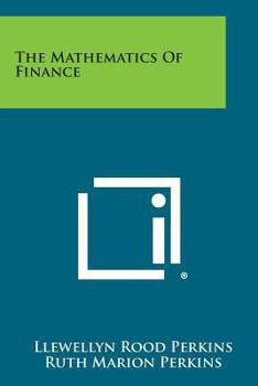 Paperback The Mathematics Of Finance Book