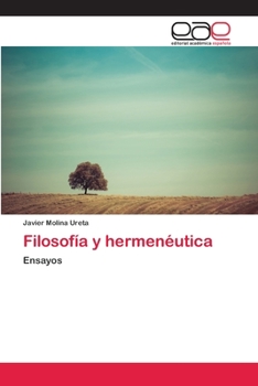 Paperback Filosofía y hermenéutica [Spanish] Book