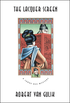 Paperback The Lacquer Screen: A Chinese Detective Story Book