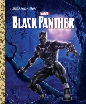 Hardcover Black Panther Little Golden Book (Marvel: Black Panther) Book