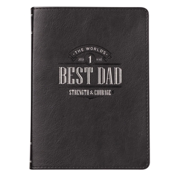Imitation Leather Journal Best Dad Joshua 19 Book