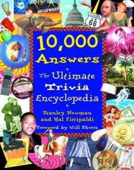 Hardcover 10,000 Answers: The Ultimate Trivia Encyclopedia Book