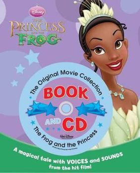 Hardcover Disney Storybook & CD: Princess and the Frog Book