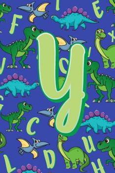 Paperback Y: Dinosaur Alphabet Practice Writing Book for Kids Book