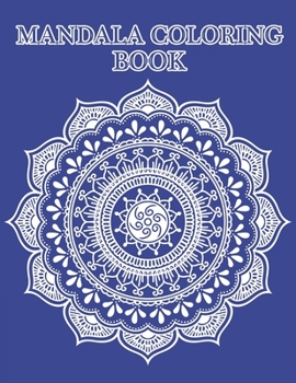 Paperback mandala coloring book: mandala coloring books for adults Book