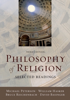 Paperback Philosophy of Religion: Selected Readings Book