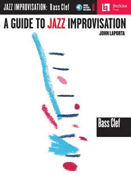 Paperback A Guide to Jazz Improvisation: Bass Clef Edition [With CD] Book