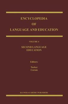 Hardcover Encyclopedia of Language and Education: Second Language Education Book