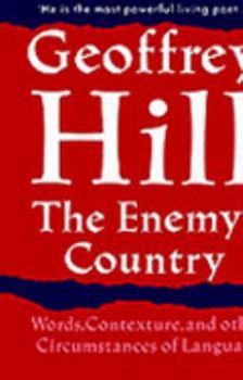 Hardcover The Enemy's Country: Words, Contexture, and Other Circumstances of Language Book