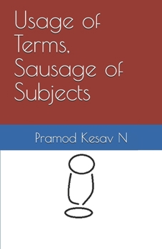 Paperback Usage of Terms, Sausage of Subjects Book