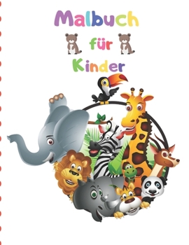 Paperback Malbuch für Kinder: Malbuch für Kinder im Vorschulalter 2-4 [German] Book