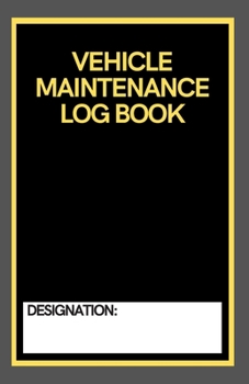 Paperback Vehicle Maintenance Log Book: Best size 5.5" x 8.5". Vehicle repair history tracker with Parts List and Mileage Log. Service And Repair Record Book