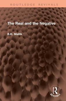Hardcover The Real and the Negative Book