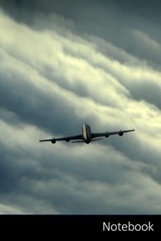 Notebook: 110 Seiten, liniert. Flugzeug Notizbuch / persönliches Tagebuch / Schreibheft / Logbuch / Planer / Vokabelheft / Notizen - 6 x 9 Zoll (15,24 ... Seiten mit Datumslinie, glänzendes Cover.