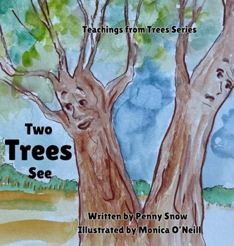 Hardcover Two Trees See [Large Print] Book
