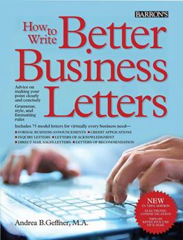 Paperback How to Write Better Business Letters Book