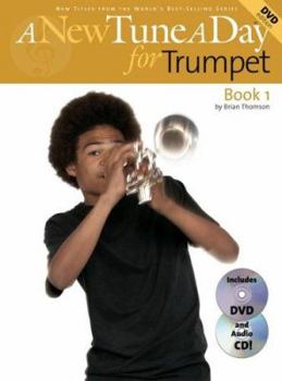 Paperback A New Tune a Day - Trumpet, Book 1 [With CD and DVD] Book