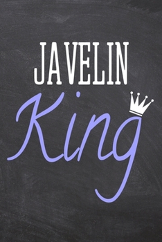 Javelin King: Javelin Notebook, Planner or Journal | Size 6 x 9 | 110 Dot Grid Pages | Office Equipment, Supplies, Gear |Funny Javelin Gift Idea for Christmas or Birthday