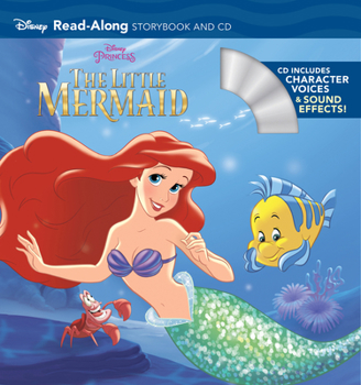 Paperback The Little Mermaid Readalong Storybook and CD Book