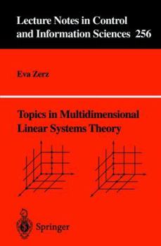 Paperback Topics in Multidimensional Linear Systems Theory Book