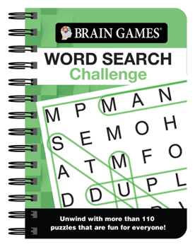 Spiral-bound Brain Games - To Go - Word Search Challenge Book
