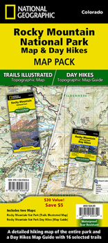 Loose Leaf Rocky Mountain Day Hikes and National Park Map [Map Pack Bundle] Book