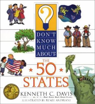 Hardcover Don't Know Much about the 50 States Book