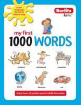 Paperback Berlitz Language: My First 1000 Words English Book