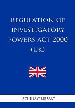 Paperback Regulation of Investigatory Powers Act 2000 Book