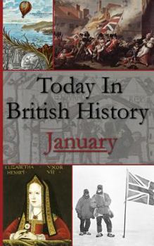 Paperback Today in British History: January Book