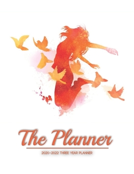 Paperback The Planner: Three year planner with freedom women design Personal Planners Daily Weekly And Monthly Calendar Schedule agenda Organ Book