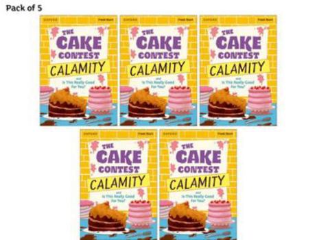 Paperback Read Write Inc. Fresh Start Readers: Book 9: The Cake Contest Calamity & Is This Really Good For You? - Pack of 5 Book