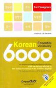 Paperback Korean Essential Vocabulary 6000 for Foreigners: Korean-English Book