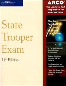 Paperback Master the State Trooper: Arco Civil Service Test Tutor (14th Edition) Book