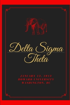 Paperback Delta Sigma Theta: Elegant Journal Book