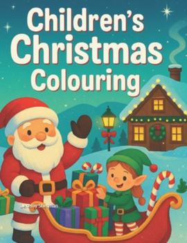 Paperback Children's Christmas Colouring Book