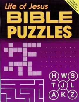 Paperback Bible Puzzles: Life of Jesus Book