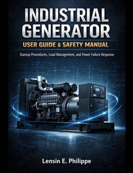 Paperback Industrial Generator User Guide & Safety Manual: Startup Procedures, Load Management, and Power Failure Response Book