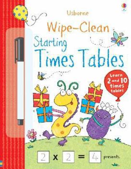 Paperback Wipe-clean starting times tables Book