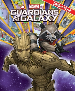 Hardcover Marvel Guardians of the Galaxy: Look and Find Book