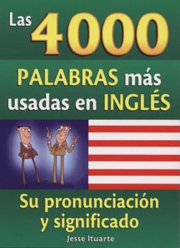 Paperback Las 4000 Palabras Mas Usadas en Ingles [Spanish] Book