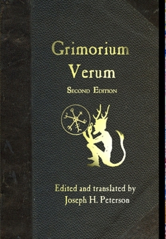 Hardcover Grimorium Verum: A Handbook of Black Magic Book