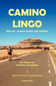 Paperback Camino Lingo - English - Spanish Words and Phrases Book