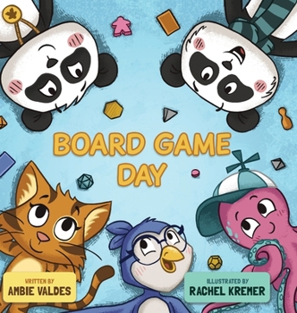 Hardcover Board Game Day Book