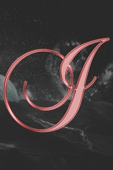 I Journal: A Monogram I Initial Capital Letter Notebook For Writing And Notes: Great Personalized Gift For All First, Middle, Or Last Names (Red Maroon Gold Smoke Fire Swirl Print)